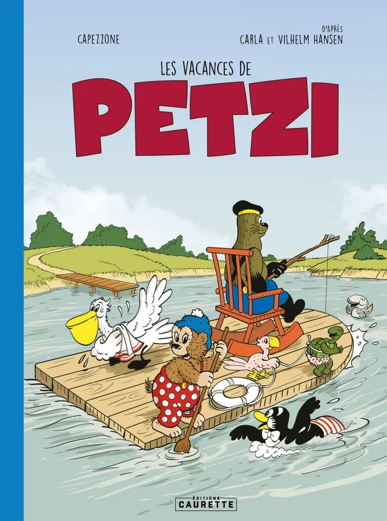 Couverture de l'album Petzi 8 Les vacances de Petzi