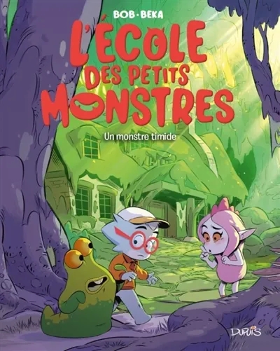 Couverture de l'album L'école des petits monstres 4 Un monstre timide