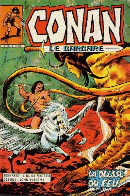 Couverture de l'album Conan le barbare Tome 6 La déesse du feu