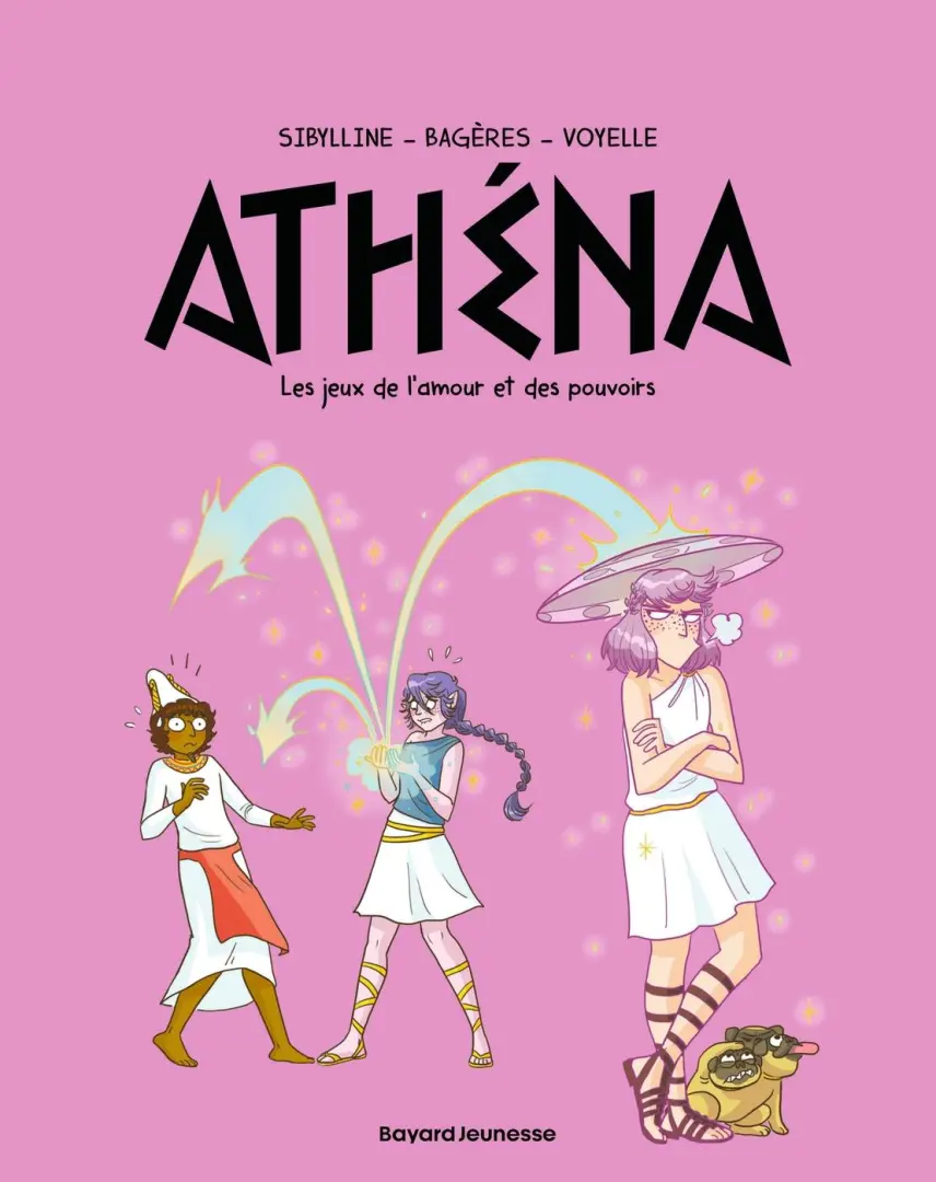Couverture de l'album Athéna 8 Les jeux de l'amour et des pouvoirs