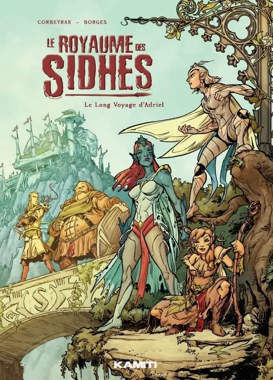 Couverture de l'album Le Royaume des Sidhes 1 Le long voyage d'Adriel