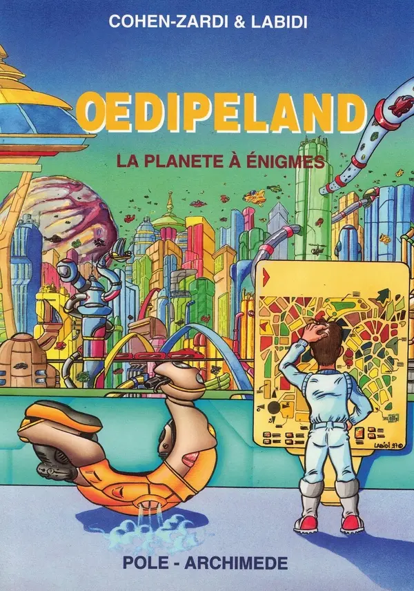 Couverture de l'album Oedipeland La Planète à énigmes
