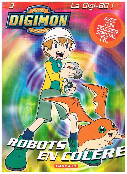 Couverture de l'album Digimon Tome 3 Robots en colère