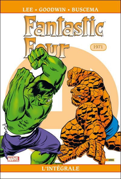 Couverture de l'album Fantastic Four - L'intégrale Tome 10 1971