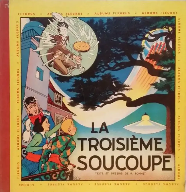 Couverture de l'album Fripounet et Marisette Tome 8 La troisième soucoupe