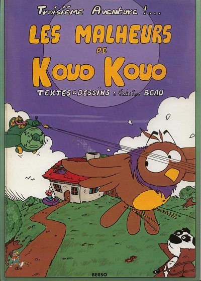Couverture de l'album Acryline Troisième aventure Les malheurs de kouo kouo