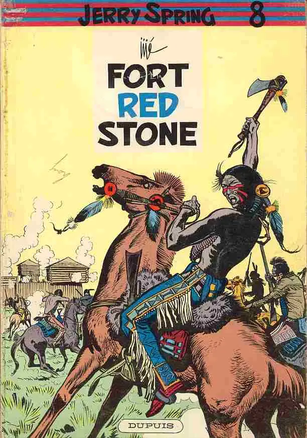 Couverture de l'album Jerry Spring Tome 9 Fort Red Stone