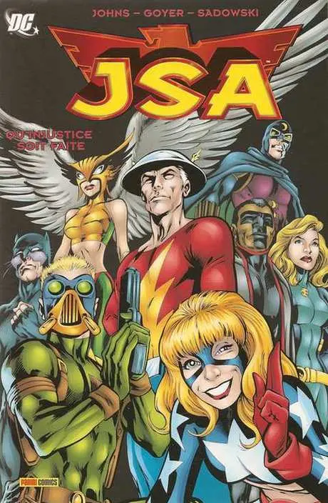 Couverture de l'album JSA Tome 2 Qu'injustice soit faite