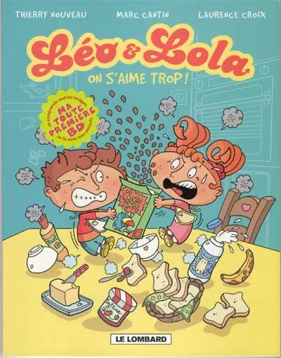 Couverture de l'album Léo & Lola Tome 1 On s'aime trop !