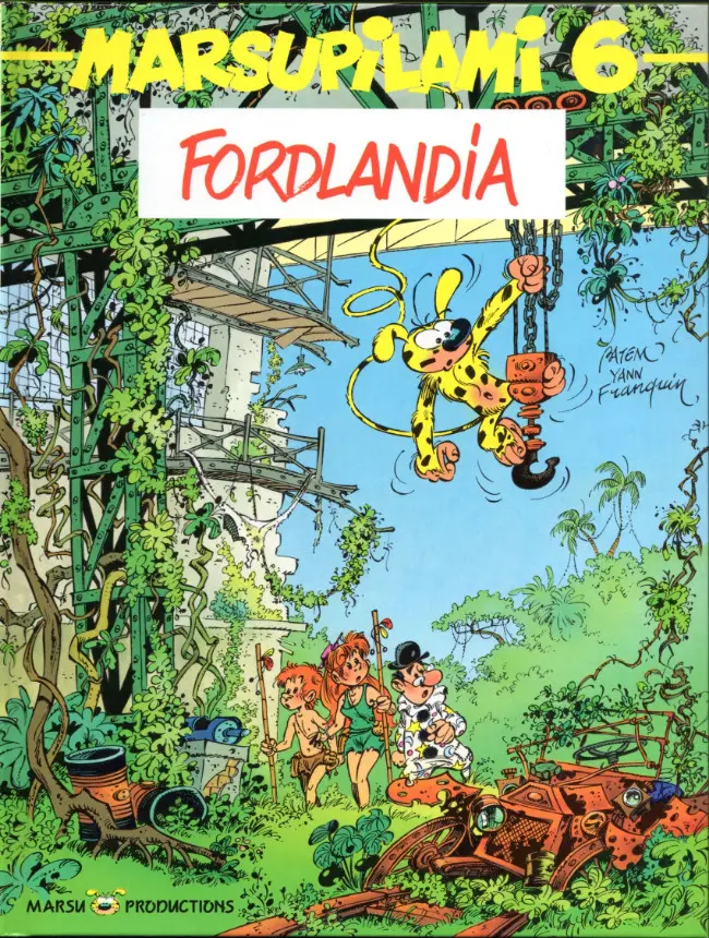 Couverture de l'album Marsupilami Tome 6 Fordlandia