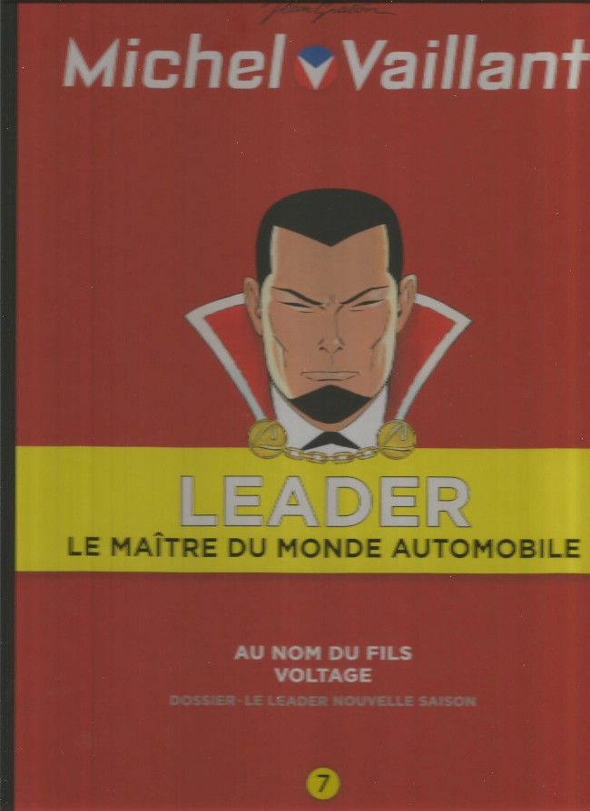 Couverture de l'album Michel Vaillant LEADER : Le Maître du monde automobile Volume 7 Au nom du fils - Voltage