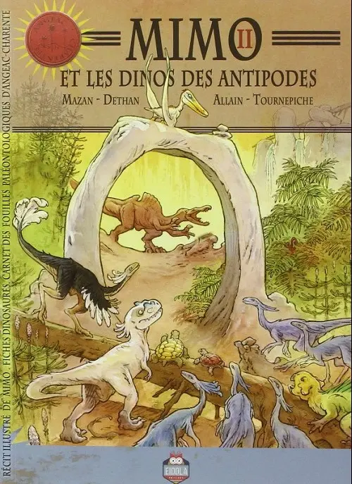 Couverture de l'album Mimo II Mimo et les dinos des antipodes