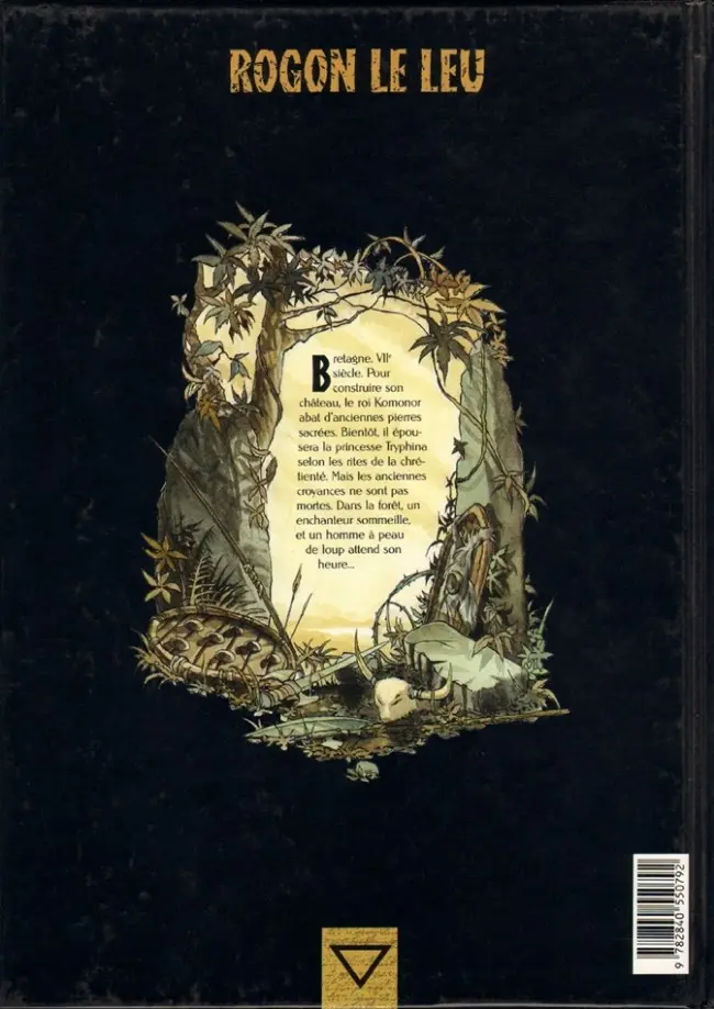 Verso de l'album Rogon le Leu Tome 1 Le château-sortilège