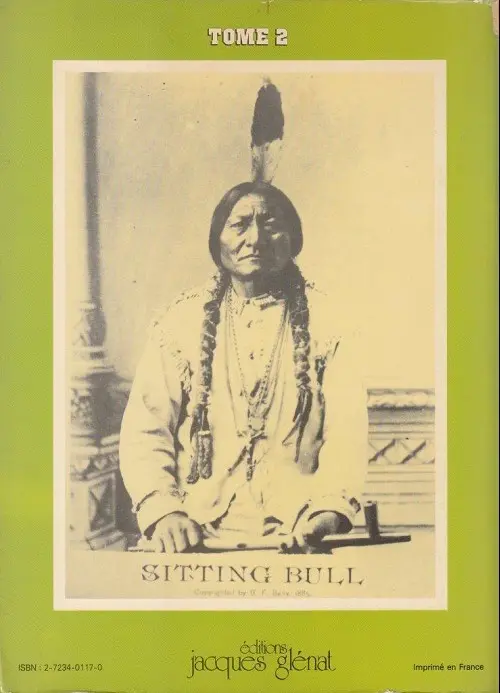 Verso de l'album Sitting Bull Tome 2 Sitting Bull T2