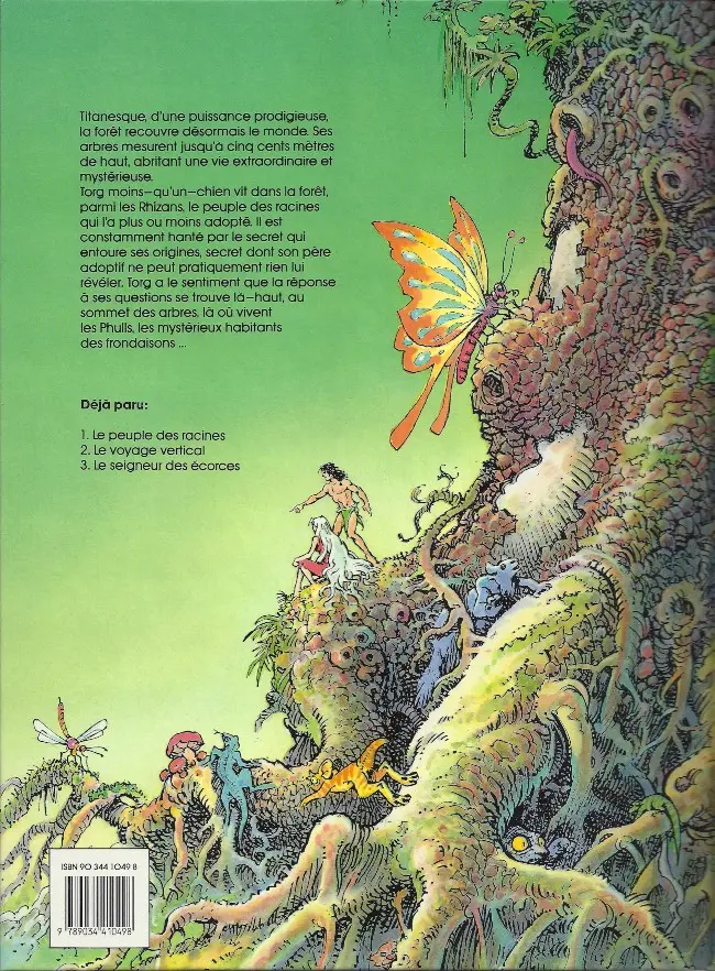 Verso de l'album Sylve Tome 3 Le seigneur des écorces