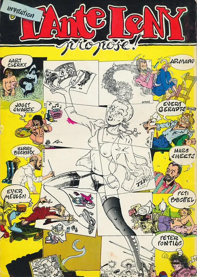 Verso de l'album Tante Leny présente Tome 1