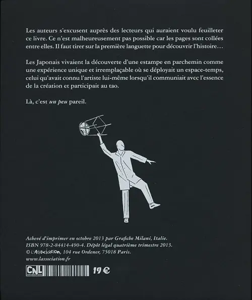 Verso de l'album Un cadeau