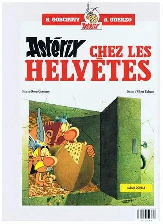 Verso de l'album Astérix Tomes 15 et 16 La zizanie / Astérix chez les helvètes