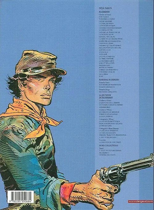 Verso de l'album La Jeunesse de Blueberry Tome 8 Trois hommes pour Atlanta
