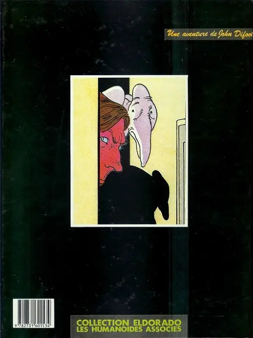 Verso de l'album L'Incal Tome 2 L'Incal Lumière