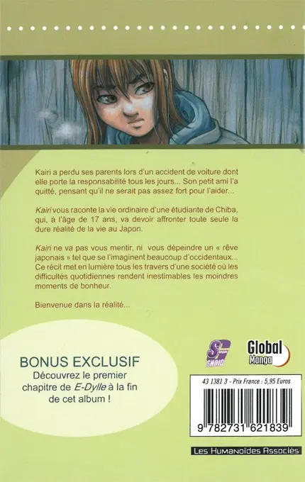 Verso de l'album Kairi 2