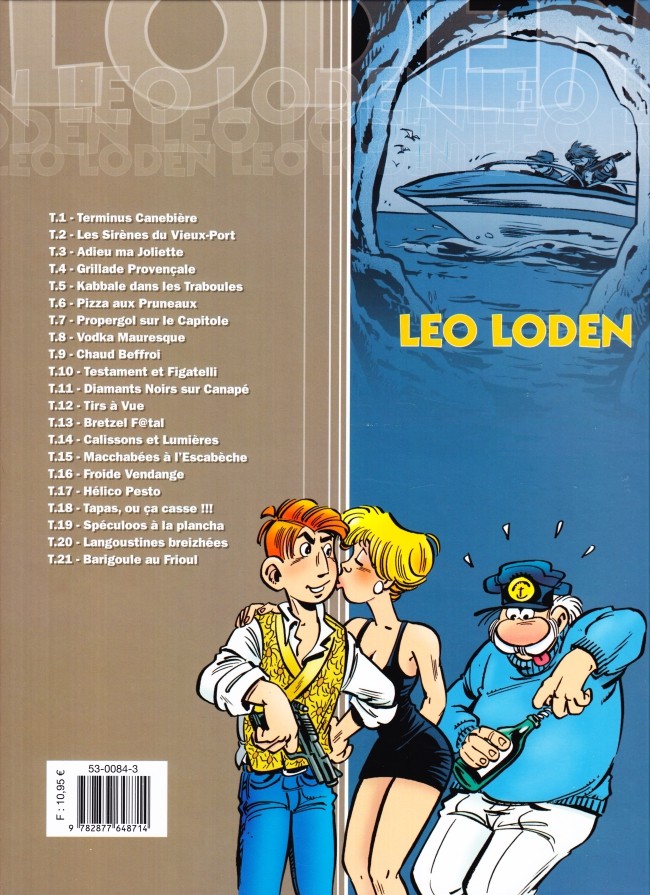 Verso de l'album Léo Loden Tome 3 Adieu ma joliette