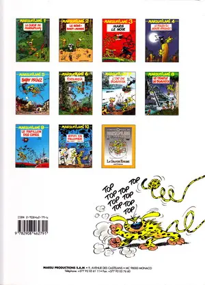 Verso de l'album Marsupilami Tome 7 L'or de Boavista