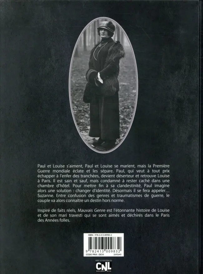 Verso de l'album Mauvais genre