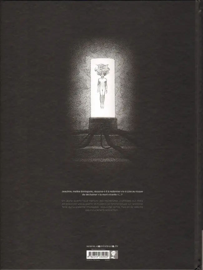 Verso de l'album La Mort vivante