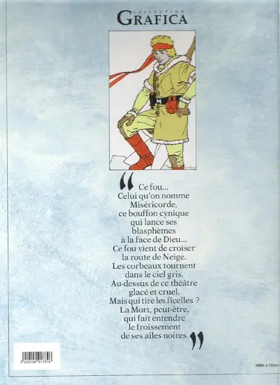 Verso de l'album Neige Tome 2 La mort corbeau