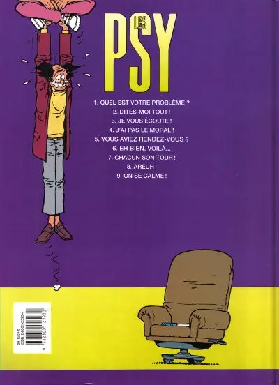 Verso de l'album Les Psy Tome 6 Eh bien, voilà...