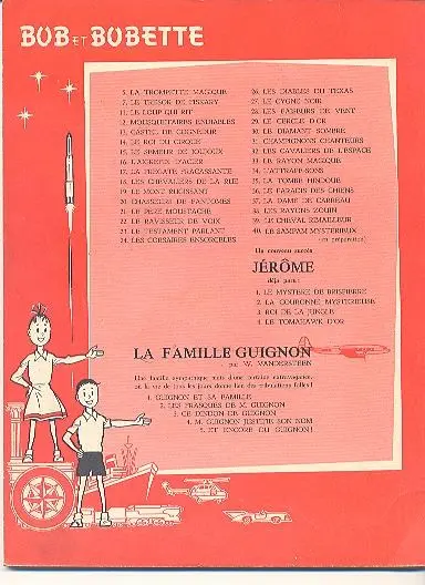 Verso de l'album Bob et Bobette Tome 39 Le cheval rimailleur