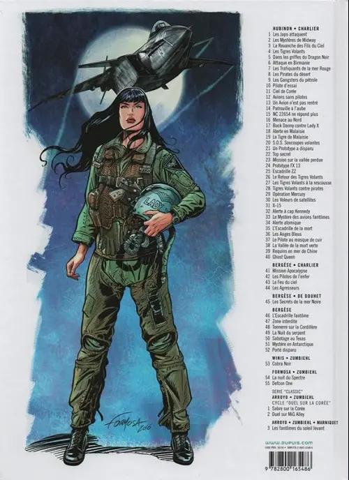 Verso de l'album Buck Danny Tome 55 Defcon one
