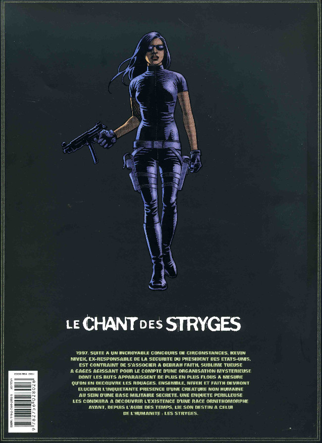 Verso de l'album Le Chant des Stryges L'Intégrale Tomes 7 à 9