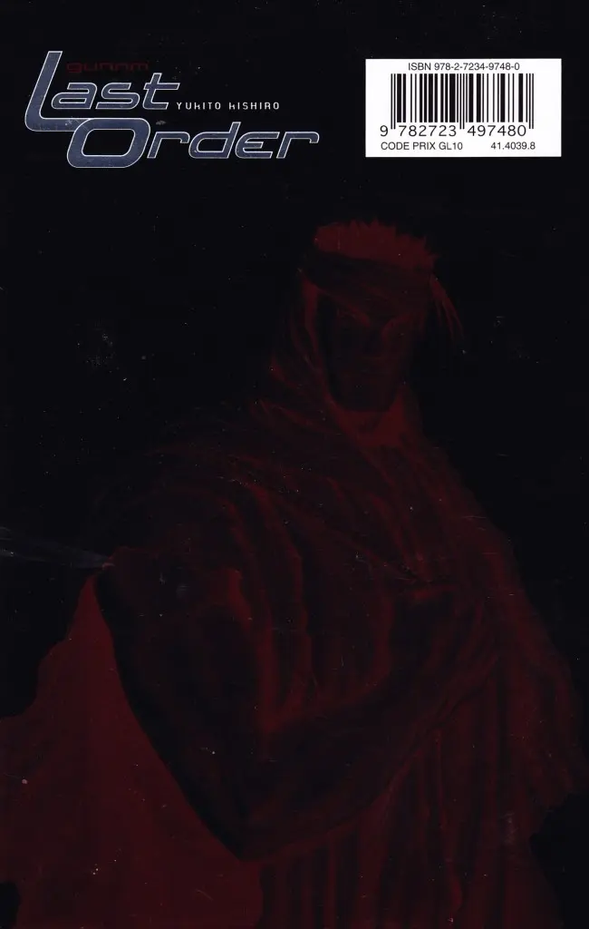 Verso de l'album Gunnm - Last Order Nouvelle Edition 18