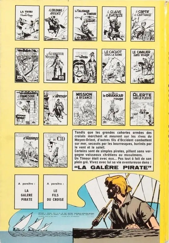 Verso de l'album Les Timour Tome 17 L'ombre du Cid