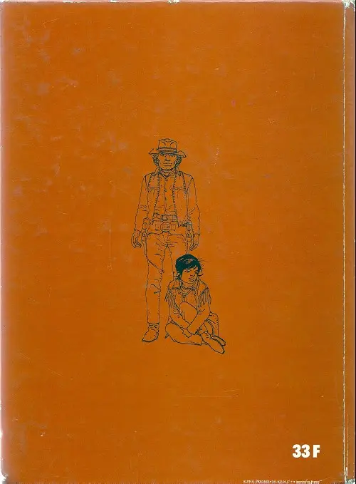 Verso de l'album Tintin N° 35