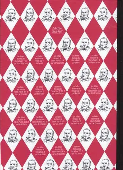 Verso de l'album Les Belles histoires de l'Oncle Paul Tome 35