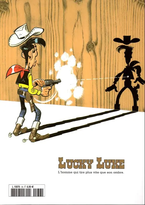 Verso de l'album Lucky Luke La collection Tome 36 Phil Defer