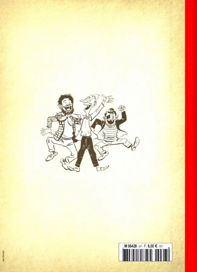 Verso de l'album Les Pieds Nickelés - La collection Tome 68 Les Pieds Nickelés justiciers