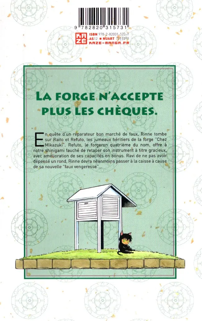 Verso de l'album Rinne 13