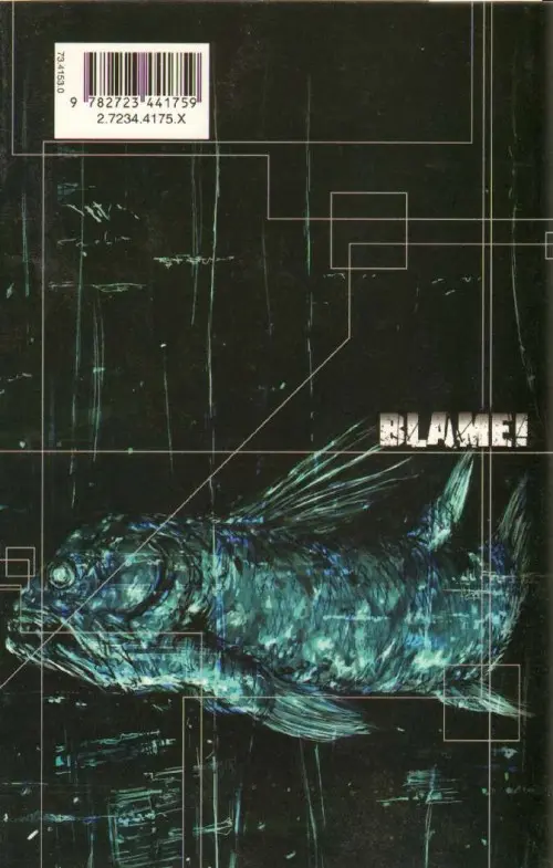 Verso de l'album Blame ! Tome 8