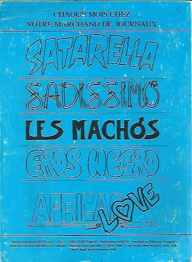 Verso de l'album Satarella Tome 17 La déesse des zombies