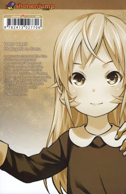 Verso de l'album Food Wars ! 35