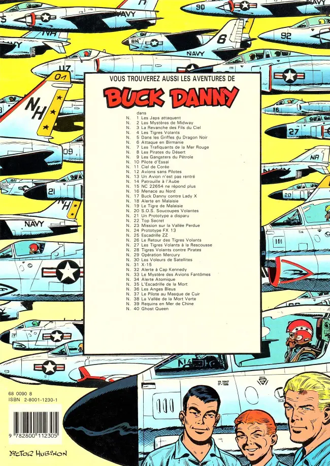 Verso de l'album Buck Danny Tome 34 Alerte atomique