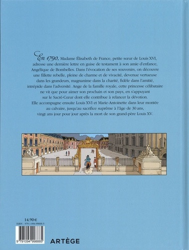 Verso de l'album Madame Élisabeth de France