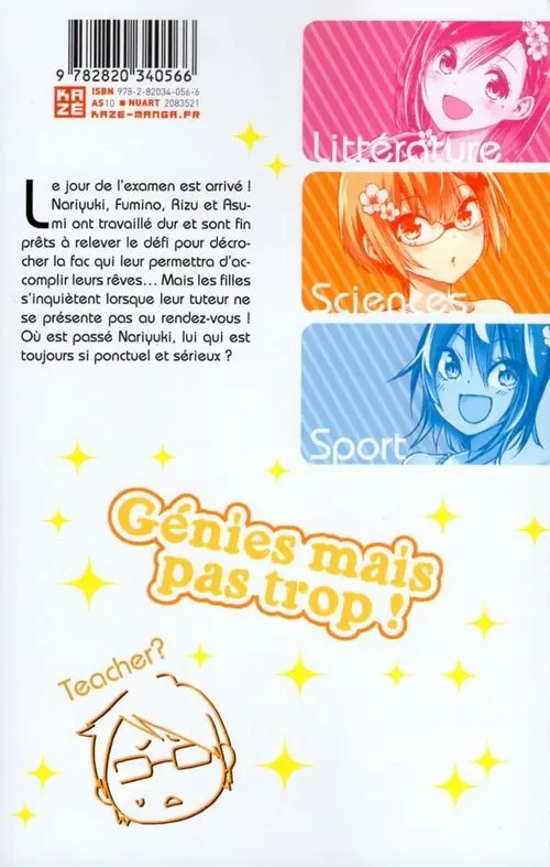 Verso de l'album We never learn 15