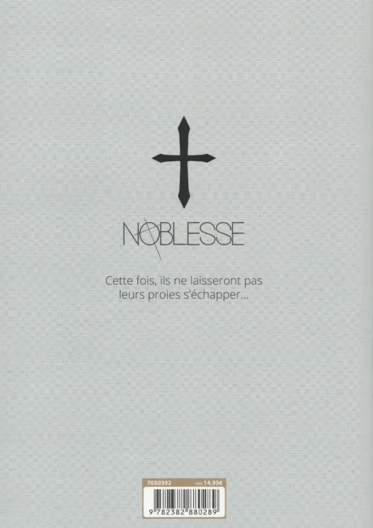 Verso de l'album Noblesse 2