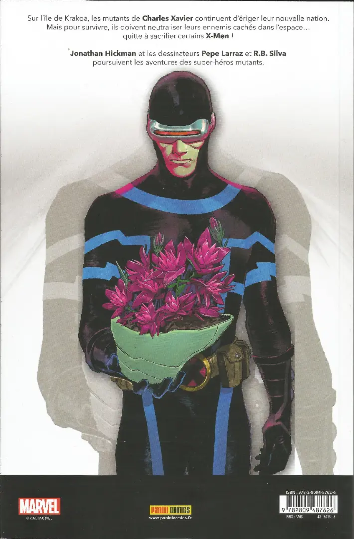 Verso de l'album House of X - Powers of X 3/4 Ce sera fait