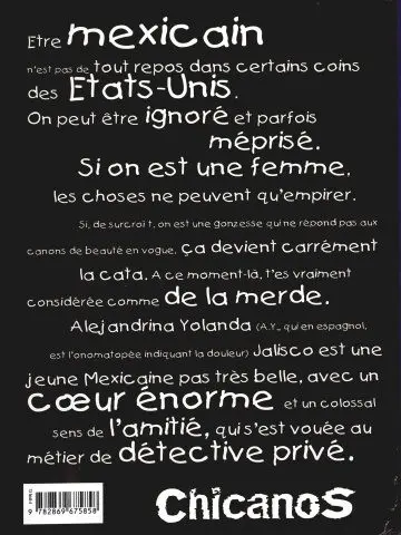 Verso de l'album Chicanos